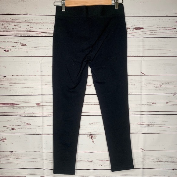 Ann Taylor | Faux Leather and Knit Leggings - Picture 4 of 4